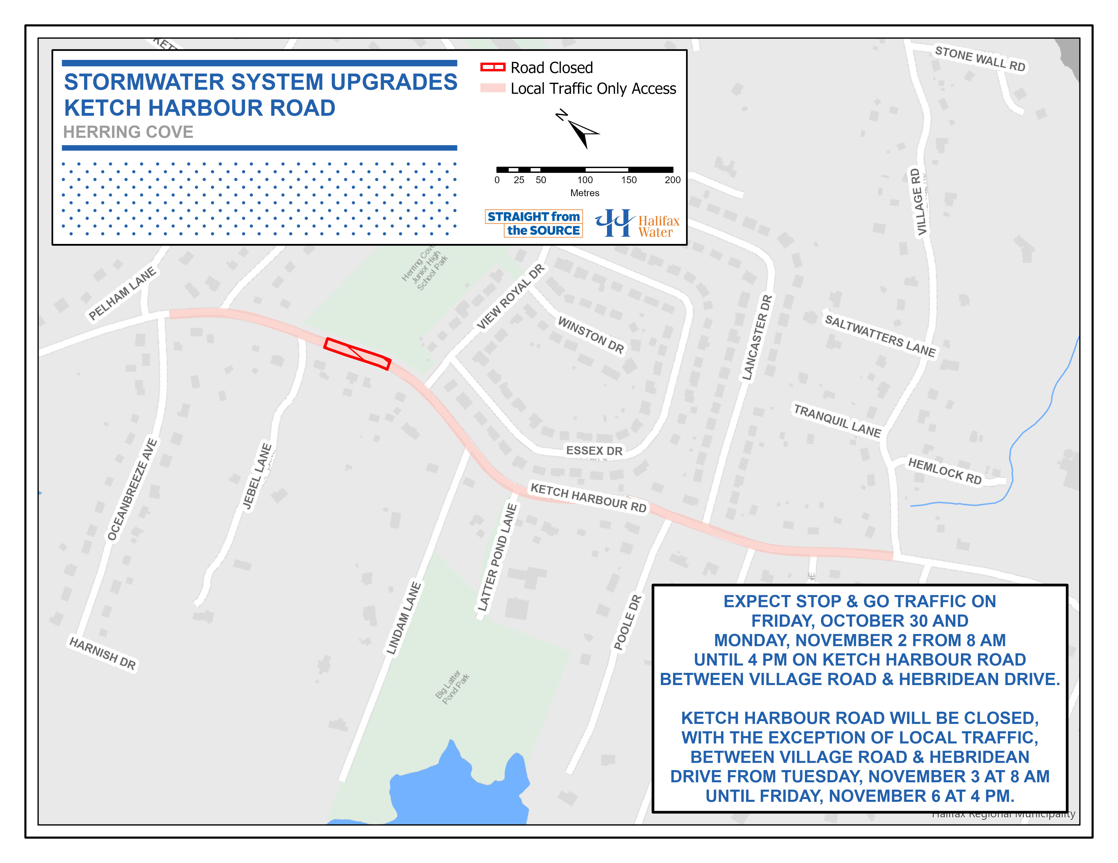 Ketch Harbour Road Stormwater System Upgrades Halifax Water